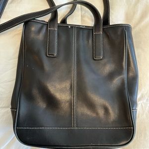 Coach black tote